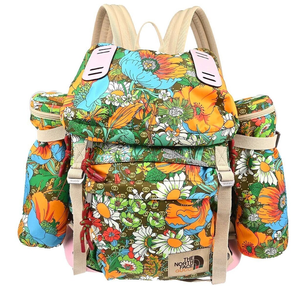 Gucci Gucci x The North Face Flap Printed Nylon Large